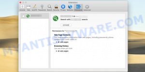 MajorLetterSearch mac adware app