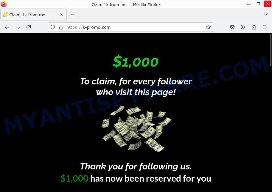 Mr Beast Giveaway scam k-promo.com