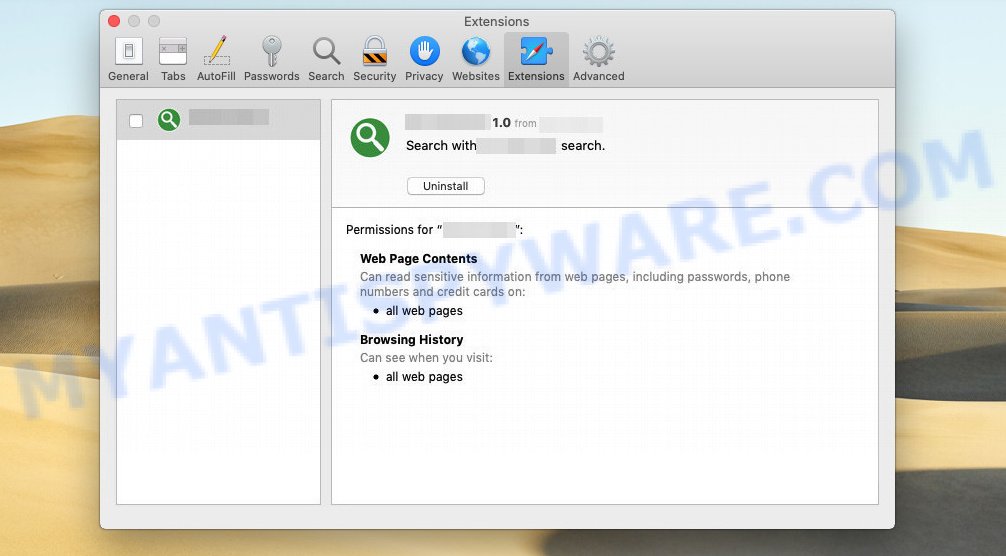 TapScroll Mac App adware