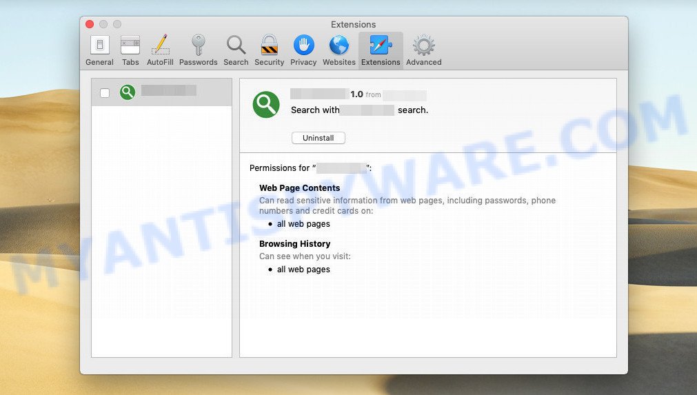 AccessibleSearchGuide mac app adware