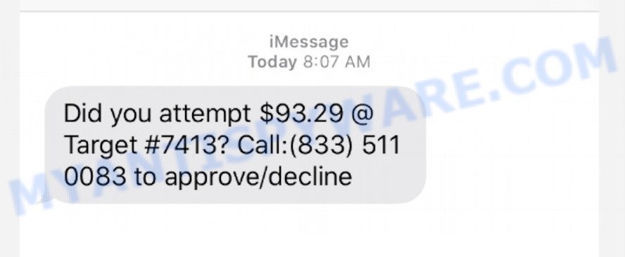 Approve/Decline Wells Fargo Scam Text