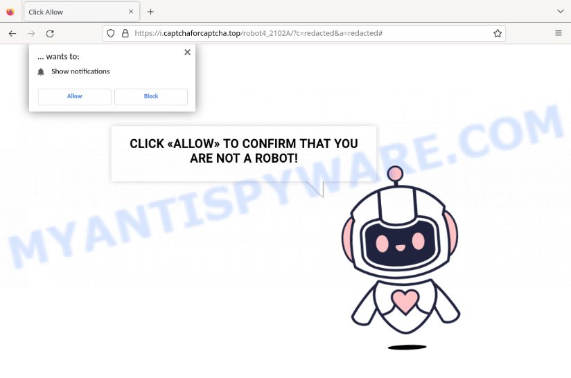 Captcha For Captcha virus Click Allow Scam