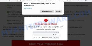Defense-fordesktop.com Click Allow Scam