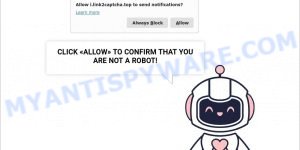 Link 2captcha Virus Click Allow Scam