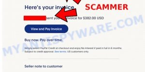 Mikrotik LLC PayPal Scam Invoice Email