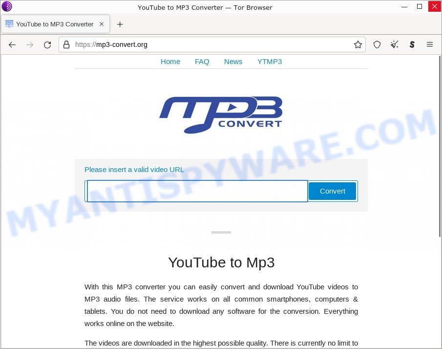 Mp3-convert.org YouTube to MP3 Converter