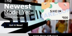 Shein 500 Gift Card email