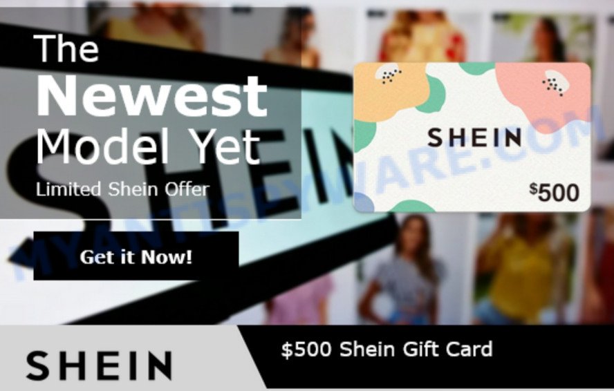 Shein 500 Gift Card email