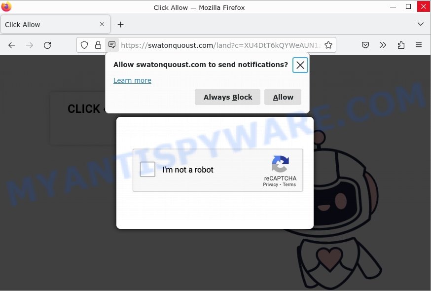 Swatonquoust.com Click Allow Scam