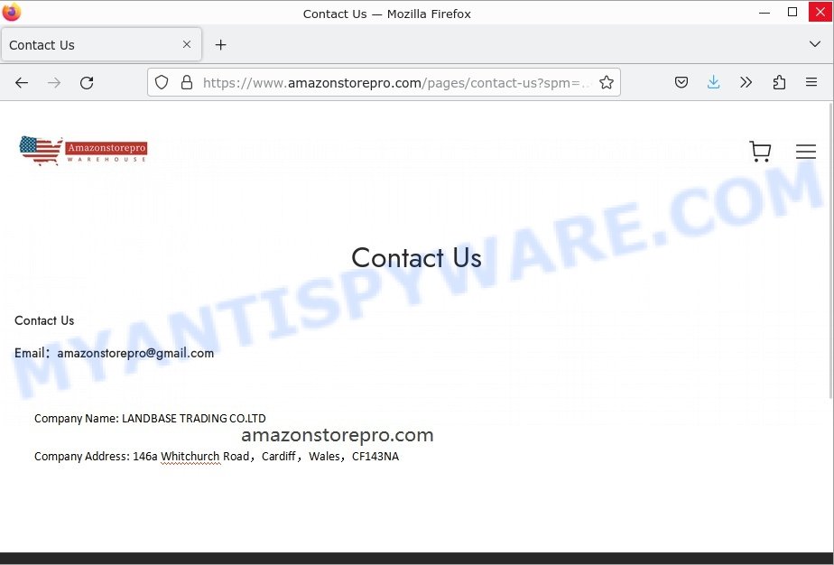 Amazonstorepro.com contacts