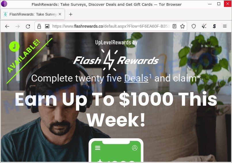 Flash Rewards offer
