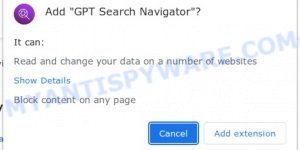 GPT Search Navigator extension