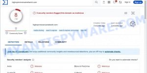 Highcpmrevenuenetwork.com malware