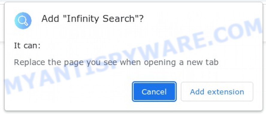 Infinity Search extension