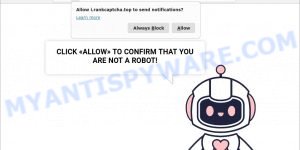 Rank Captcha virus Click Allow Scam