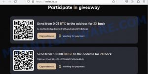 teslax2s.cc Biggest CRYPTO giveaway scam