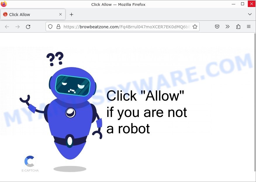 Browbeatzone.com Click Allow Scam