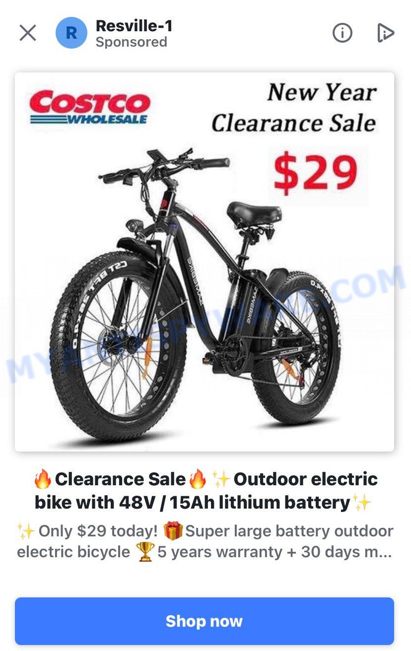 Costco Clearance Sale Electric Bike Scam How to Spot and Avoid It