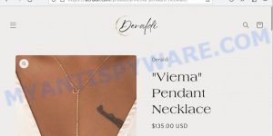 Deraldi.com Viema Pendant Necklace