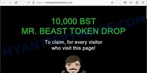 MR. BEAST TOKEN DROP scam