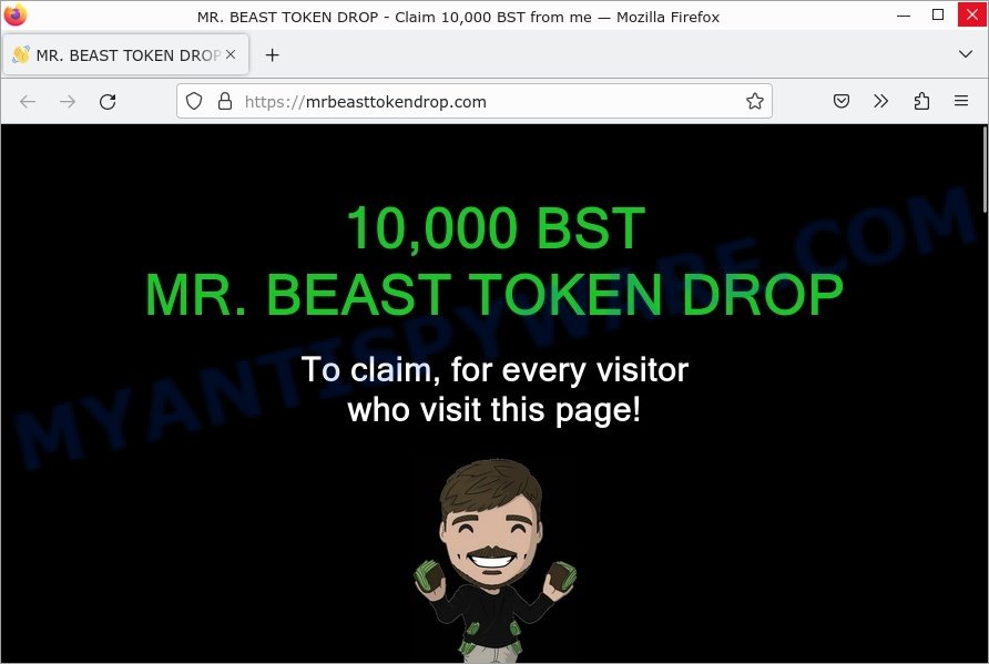 MR. BEAST TOKEN DROP scam