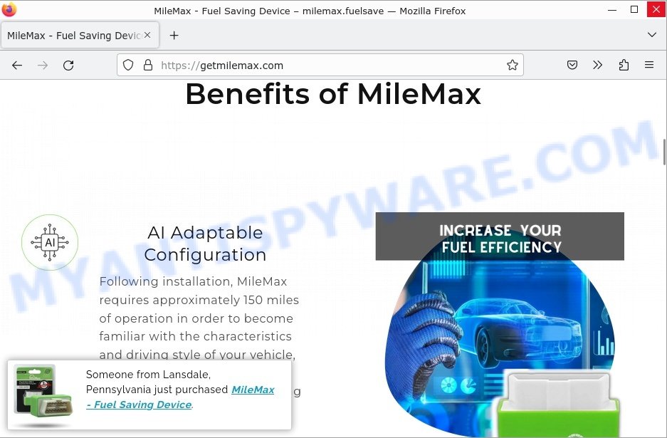 MileMax Fuel Saving Device ai