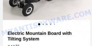 Oceanmild.com Electric Mountain Board with Tilting System