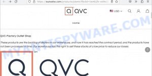 QVC Factory Outlet Scam shop eunsetw.com