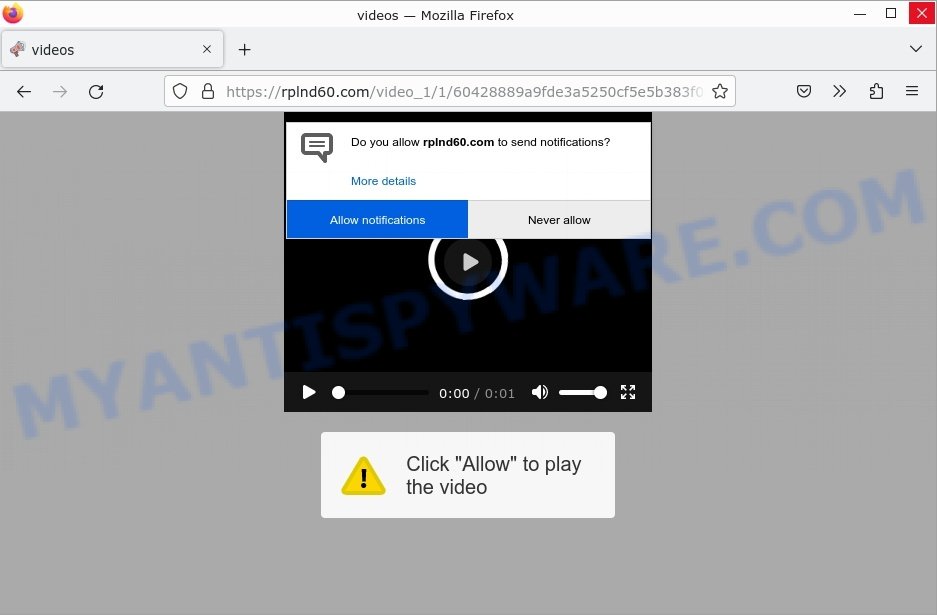 Rplnd60.com Click Allow Scam
