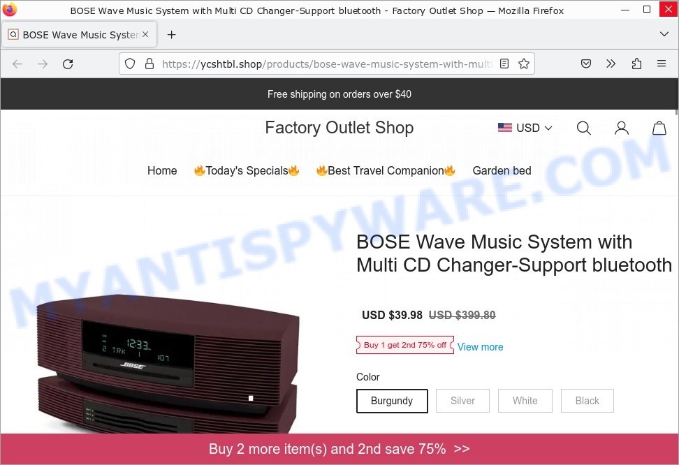 Ycshtbl.store BOSE Wave Music System