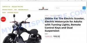 searchstore.bargains 2500w Fat Tire Electric Scooter