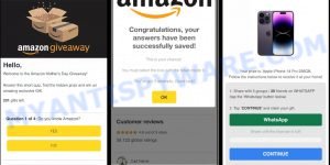 Amazon Mother Day Giveaway Scam