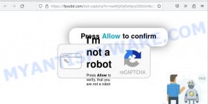 Fpozbd.com Bot captcha Scam