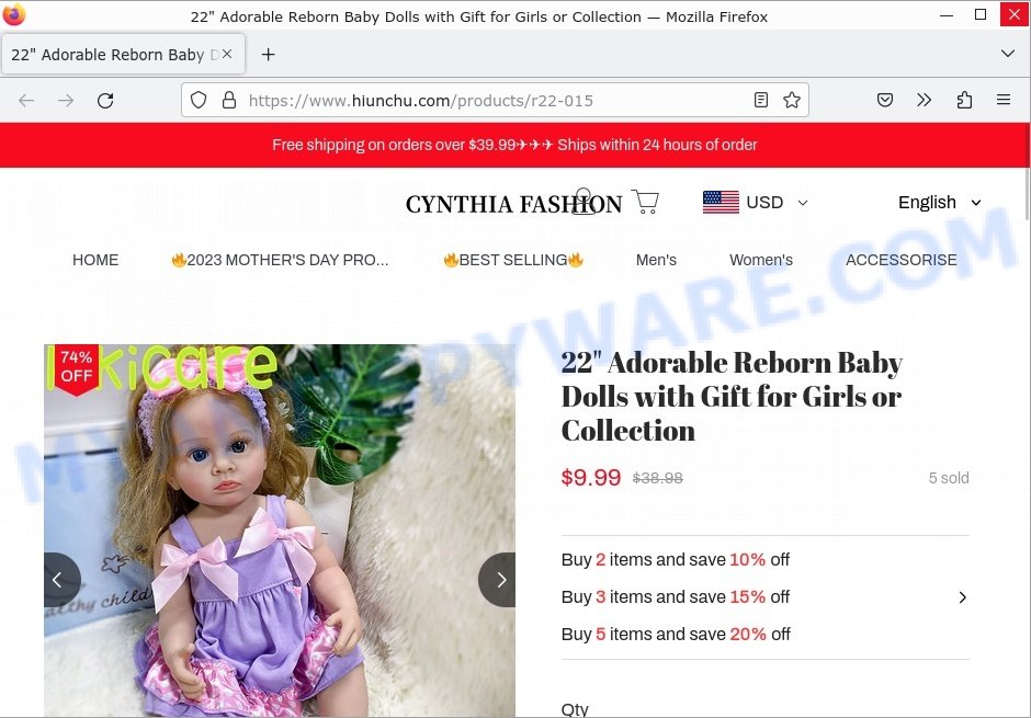 Hiunchu.com Adorable Reborn Baby Dolls