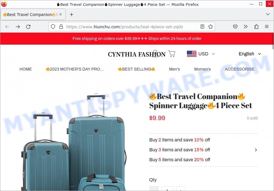 Hiunchu.com Best Travel Companion Spinner Luggage