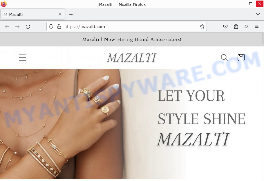 Mazalti.com website
