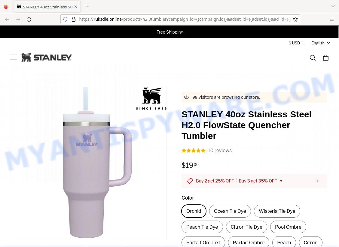 Ruksdle.online STANLEY 40oz Stainless Steel