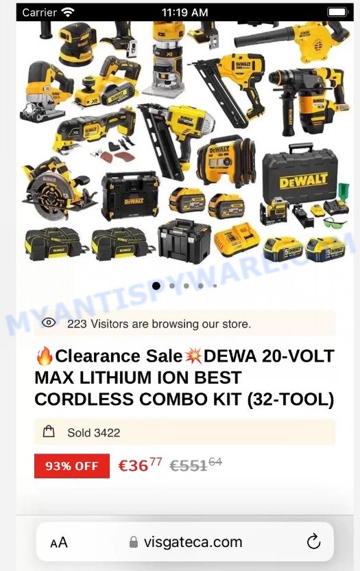 Visgateca.com DEWA 20-VOLT COMBO KIT