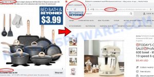 BED BATH BEYOND Clearance-Closing Sale Scam