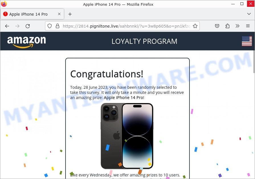Captcha Wave Virus Apple iPhone 14 Pro Scam