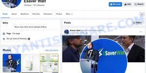 Esaver Watt facebook profile