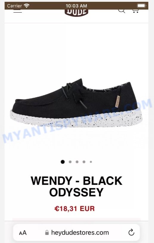 Heydudestores.com Scam WENDY - BLACK ODYSSEY