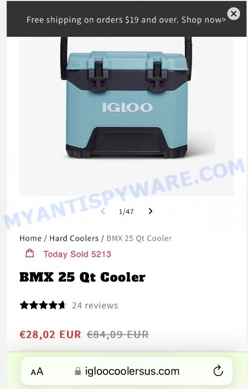 Igloocoolersus.com BMX 25 Qt Cooler