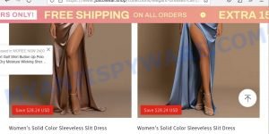 Justowear.shop Scam Elegant Dresses