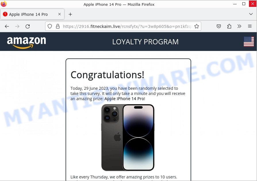 Secure Captcha Top virus Apple iPhone 14 Pro Scam