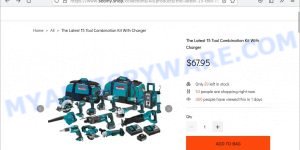 Sediny.shop Makita 15 Tool Combination Kit