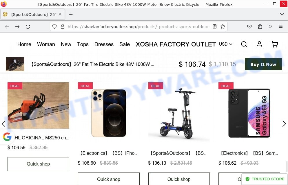 Shaelan Xosha Factory Outlet Scam