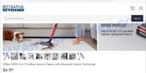 Bpoeqe.shop BBB Scam Cordless Vacuum Cleaner