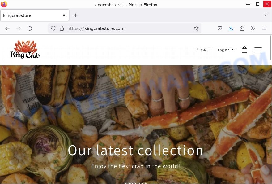 KingCrabStore.com King Crab Store Scam