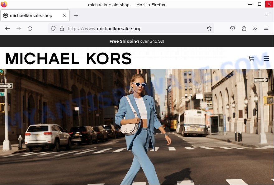 Michaelkorsale.shop Michael Kors Scam store